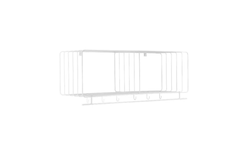 Scandi Living Nod Hat Rack 90 Cm White