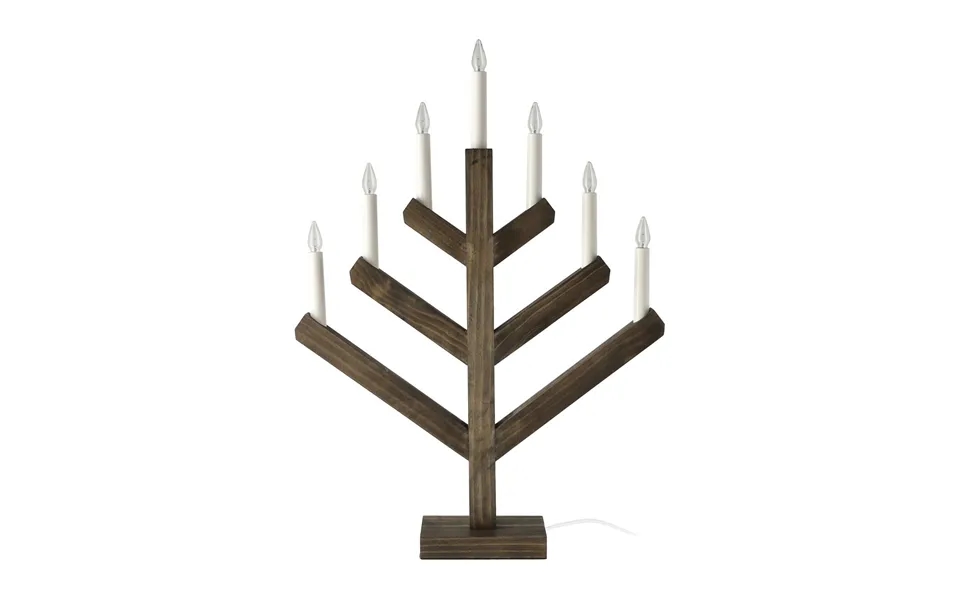 Scandi Living Pine Advent Candle 62 Cm Dark Oil