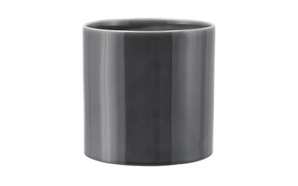 Scandi Living Sleek Pot Ø19 Cm Charcoal