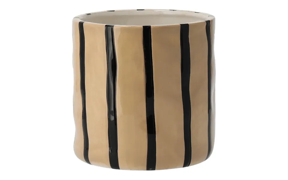 Scandi Living Thrive Flowerpot Ø16 Cm Beige-black