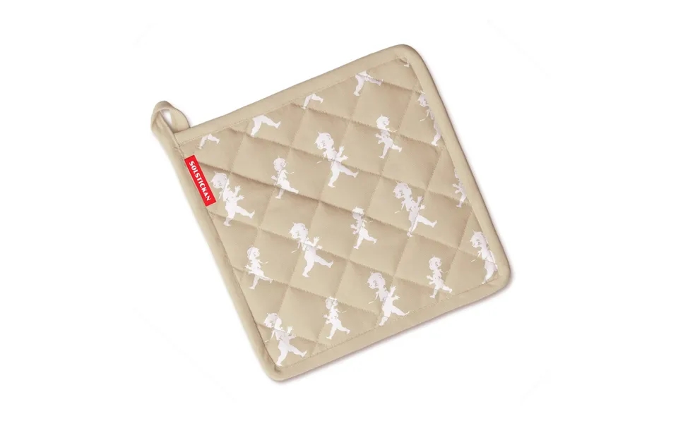 Solstickan Design Solstickan Potholder 22x22 Cm Sand