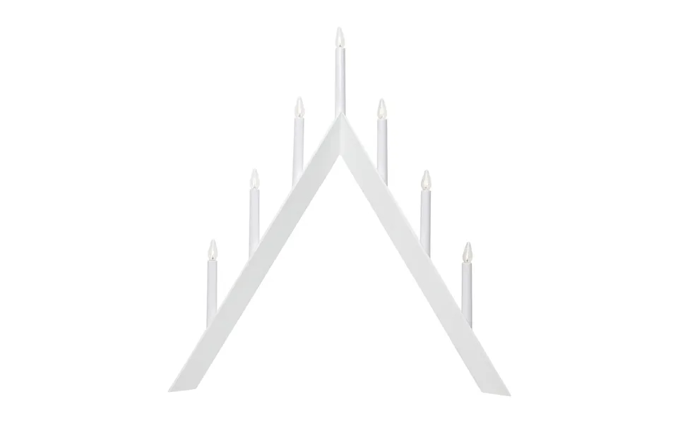 Star Trading Arrow Candle Holders 64.5 Cm White