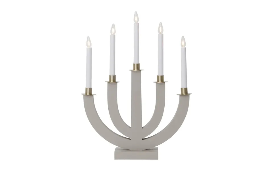 Star Trading Eli Advent Candle Beige