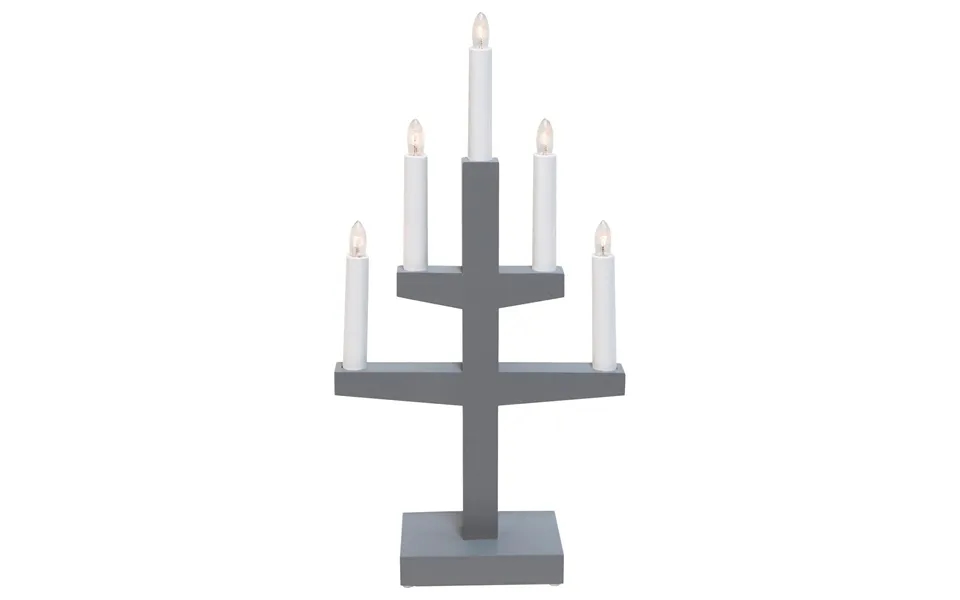 Star Trading Trapp Advent Candle Arch 46 Cm Grey