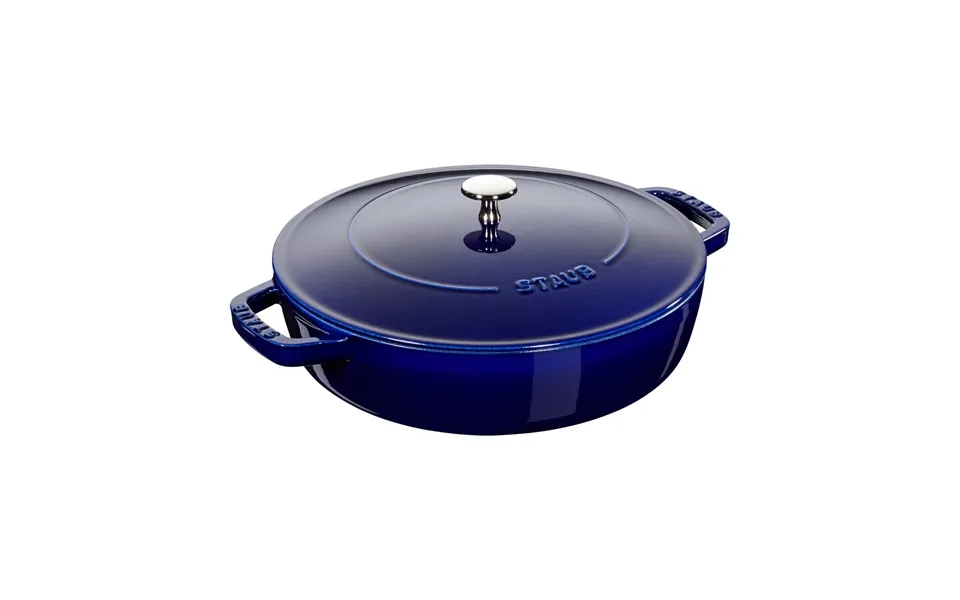 Staub Staub Chistera Braiser Cast Iron Ø24 Cm Dark Blue