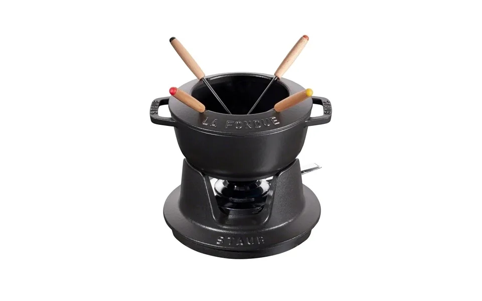 Staub Staub Fondue Set 1.1 L Black