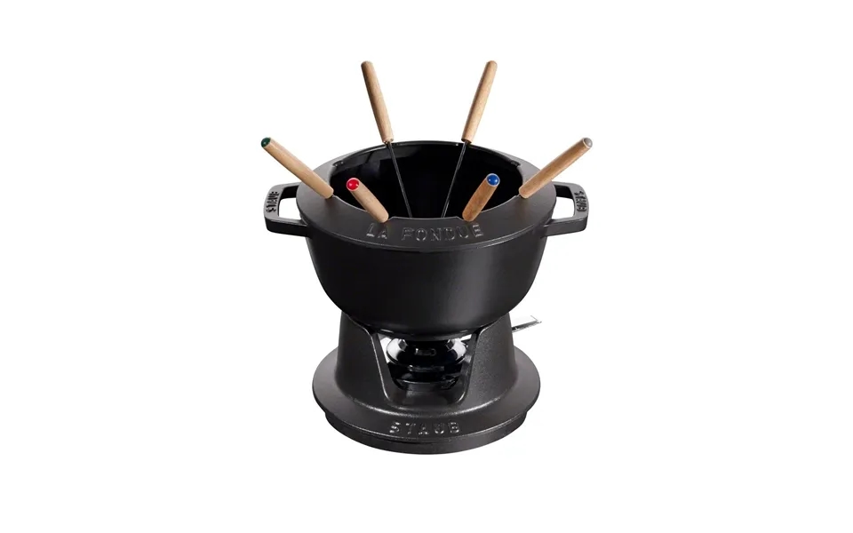 Staub Staub Fondue Set 2.35 L Black