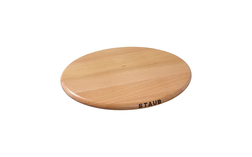 Staub Staub Magnetic Trivet Oval Beech 29 Cm