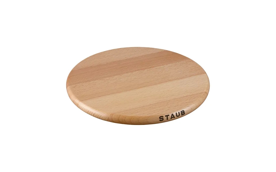 Staub Staub Magnetic Trivet Round Beech 23 Cm