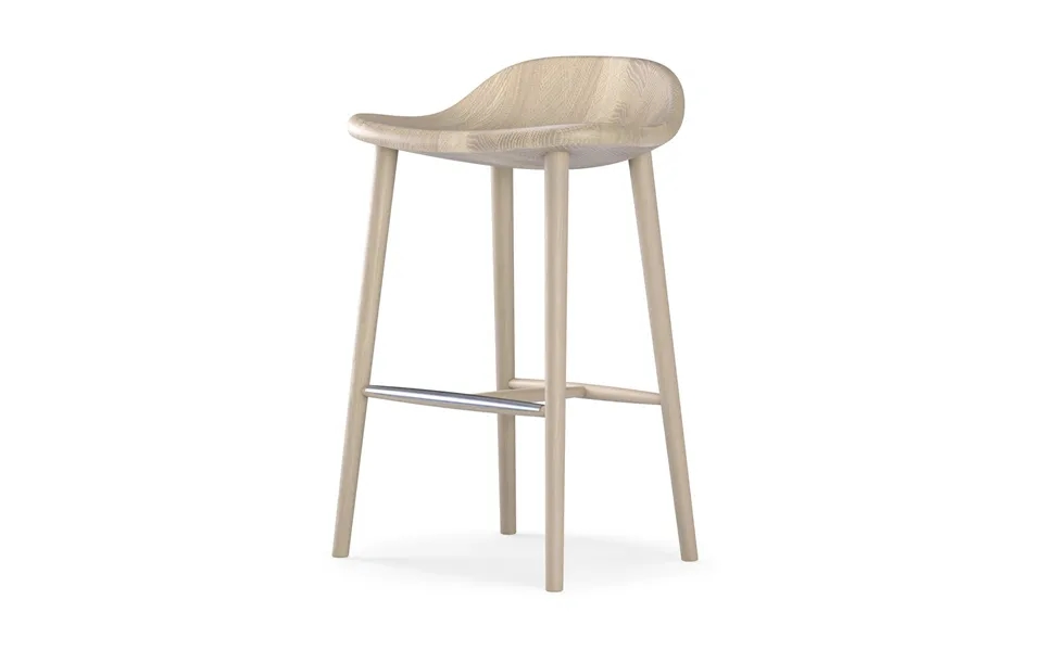 Stolab Miss Holly Bar Stool Oak Light Matte Lacquered