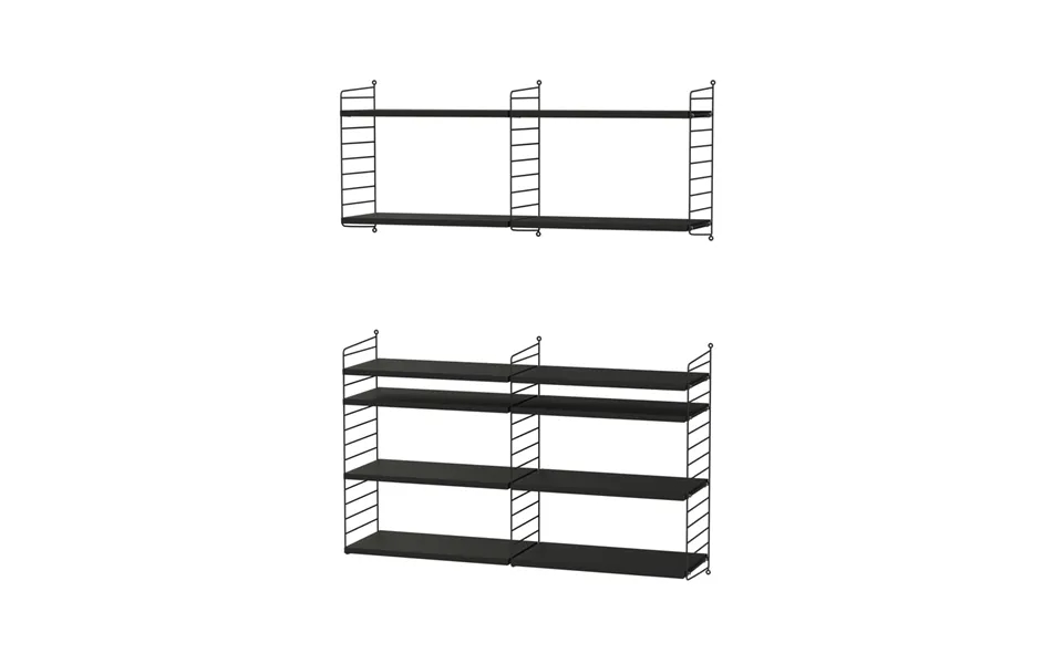 String String Living Room Black - Combination N