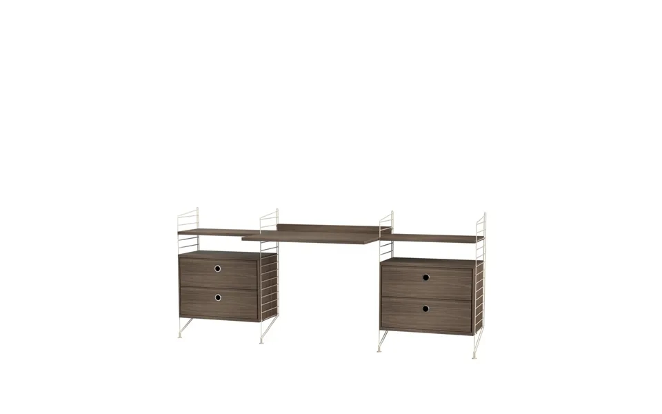 String String Office Walnut & Beige - Combination C
