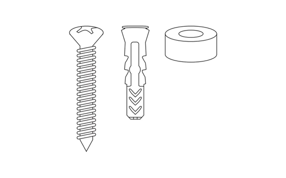 String String Stainless Steel Screw 2-pack - Spacer And Plug Spare Part For Outdoor Use