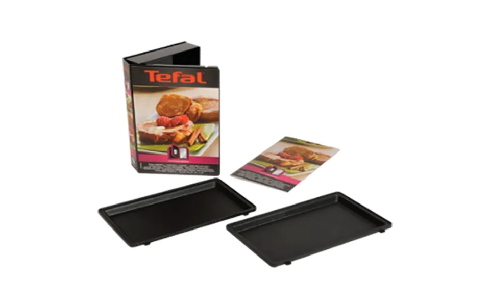 Tefal Snack Collection French Toast Plate For Sandwich Grill Black