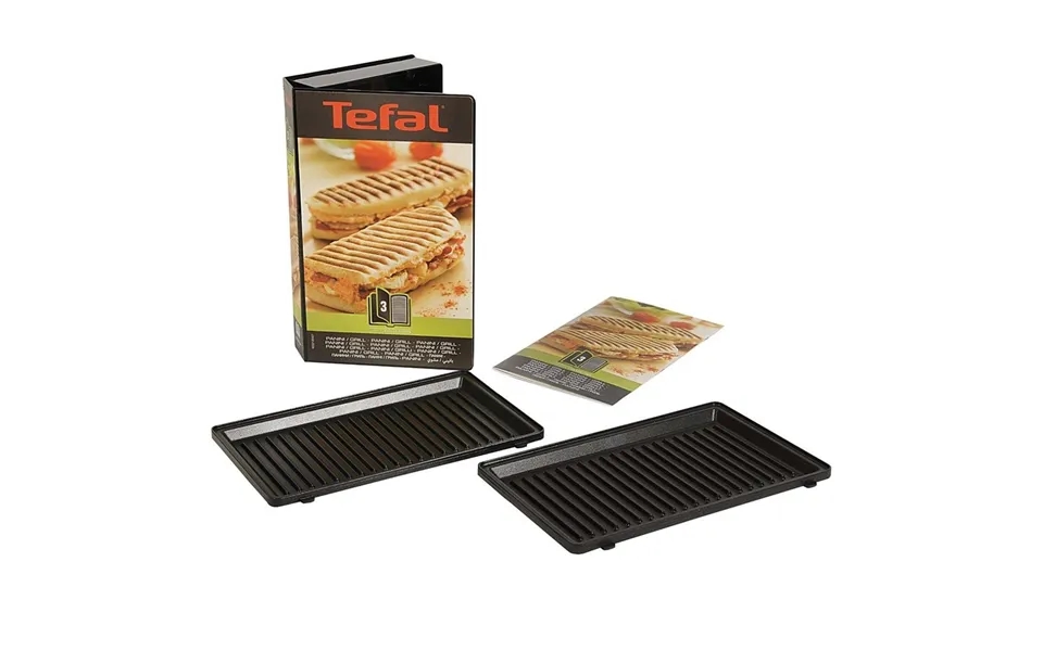 Tefal Snack Collection Panini Plate For Sandwich Grill Black