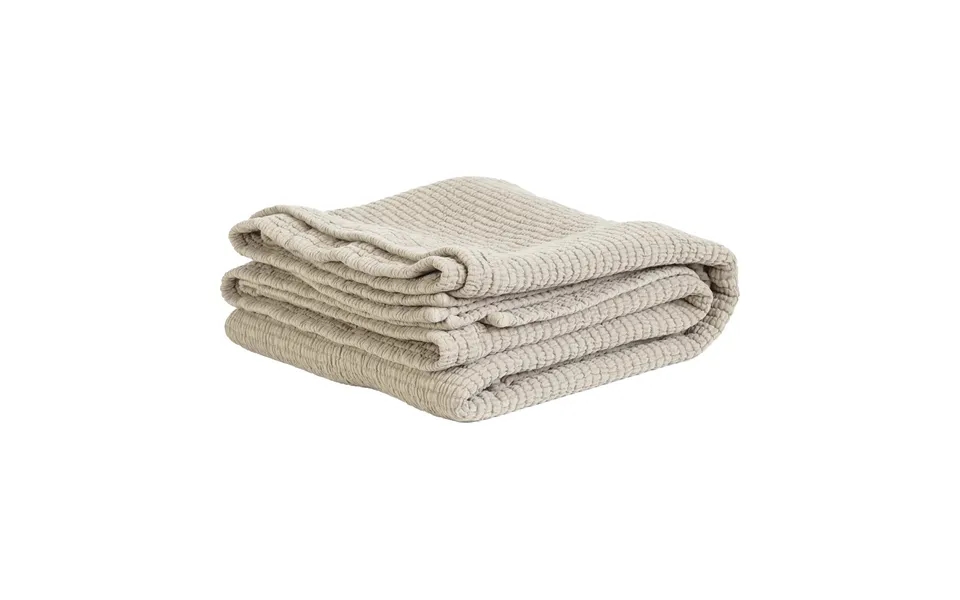 Tell Me More Brick Bedspread 180x260 Cm Sand