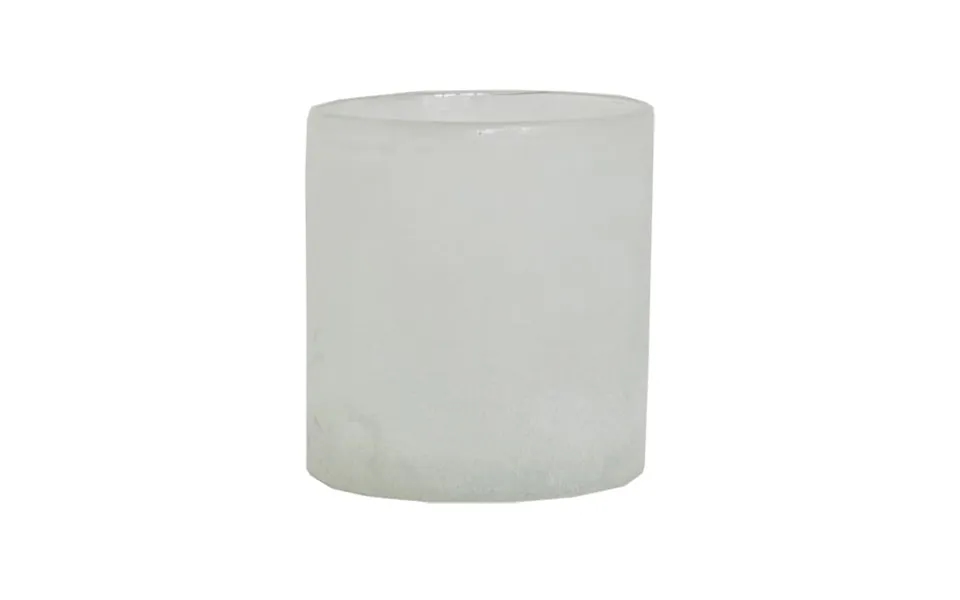 Tell Me More Frost Lantern M White