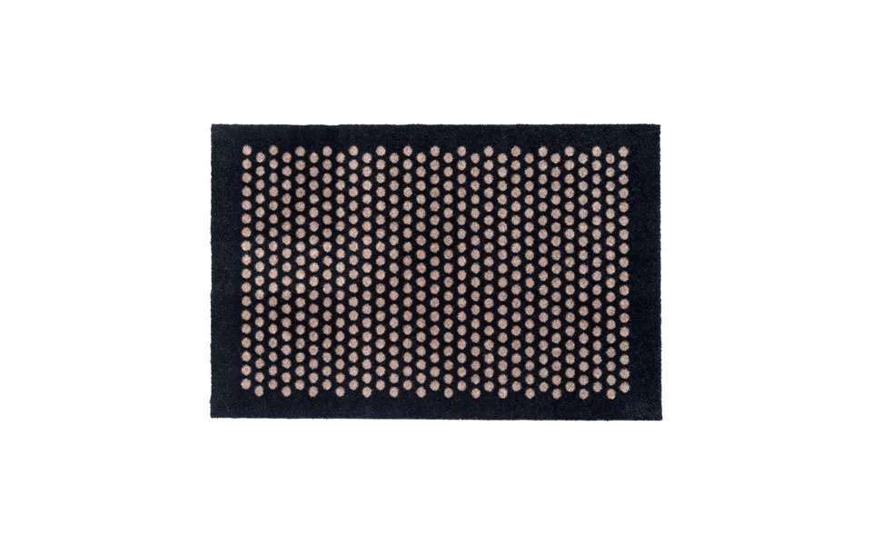 Tica Copenhagen Dot Doormat Black-sand. 60x90 Cm