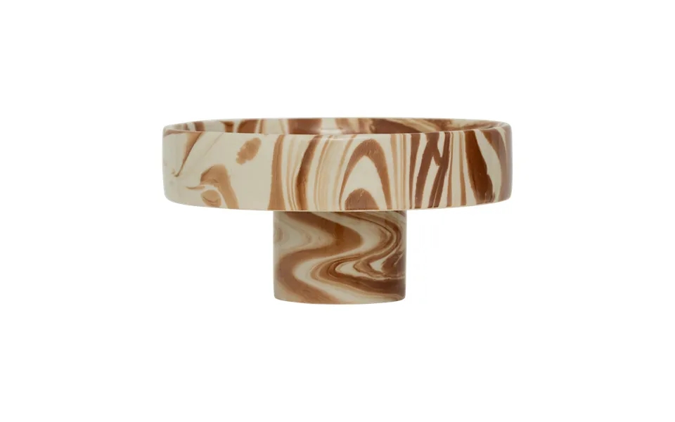 Urban Nature Culture Moon Decorative Bowl Ø26 Cm Brown-white