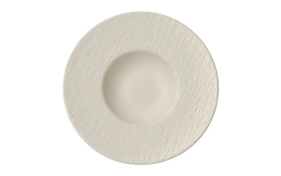 Villeroy & Boch Manufacture Rock Deep Plate Ø28 Cm Blanc