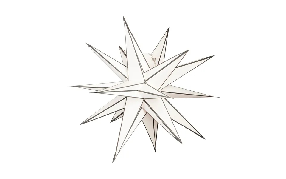 Watt & Veke Sputnik Advent Star Ø60 Cm White-black