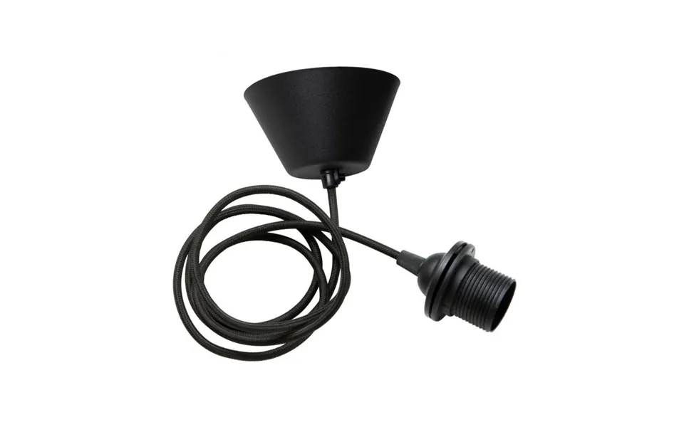 Watt & Veke Watt & Veke Ceiling Suspension Textile Black