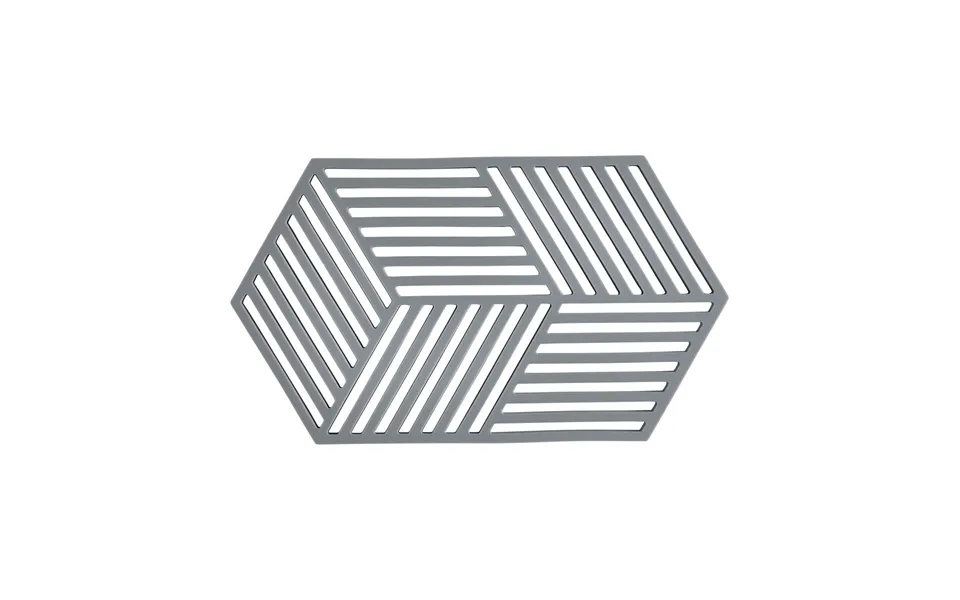 Zone Denmark Hexagon Trivet Large Cool Grey