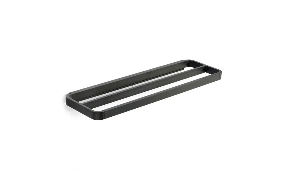 Zone Denmark Rim Towel Rack Double 12x44 Cm Black