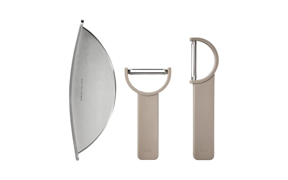 Zone Denmark Singles Cutting Set 3 Harnesses Soft Taupe