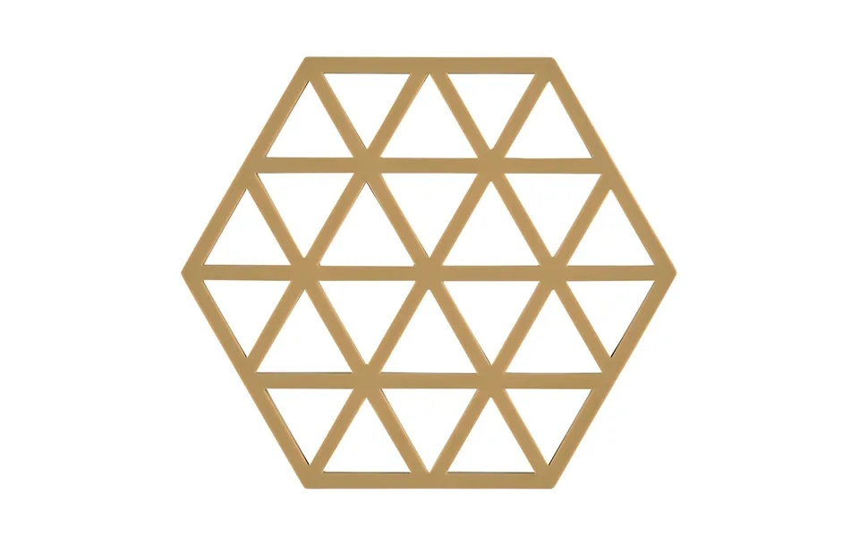 Zone Denmark Triangles Trivet 14x16 Cm Khaki