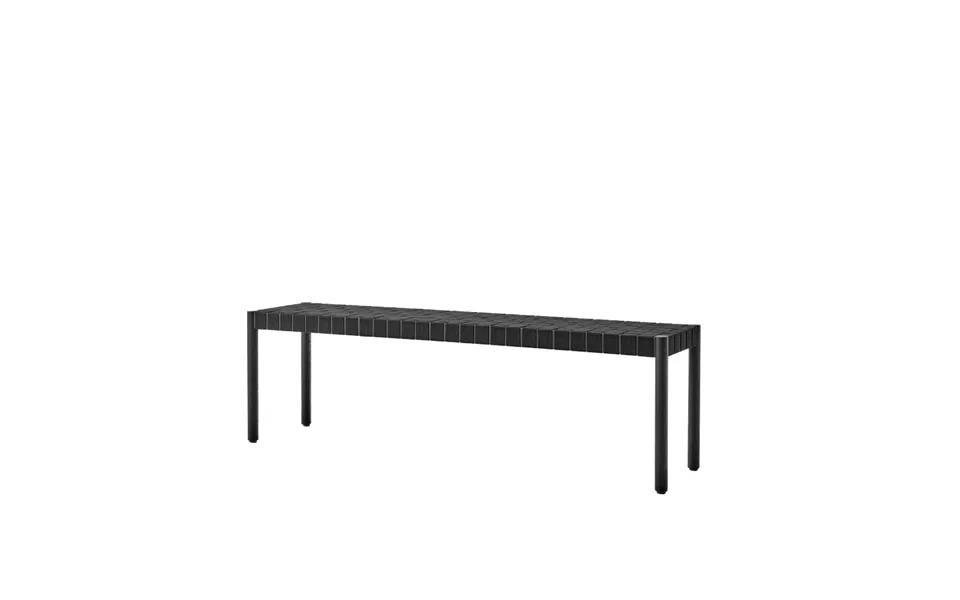 &tradition Betty Tk5 Bench Black. Black Flätad Linnebandsseat
