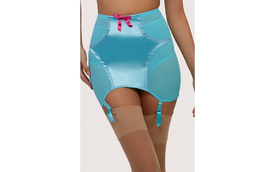 Cleo Contrast Stitch Mesh Retro Girdle 12