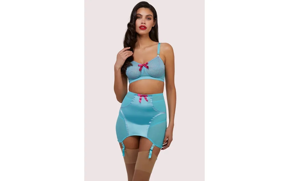 Cleo Contrast Stitch Mesh Spiral Retro Set 40e