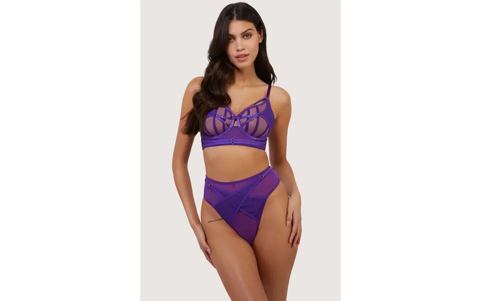 Eddie Purple Crossover Wrap Set 32f
