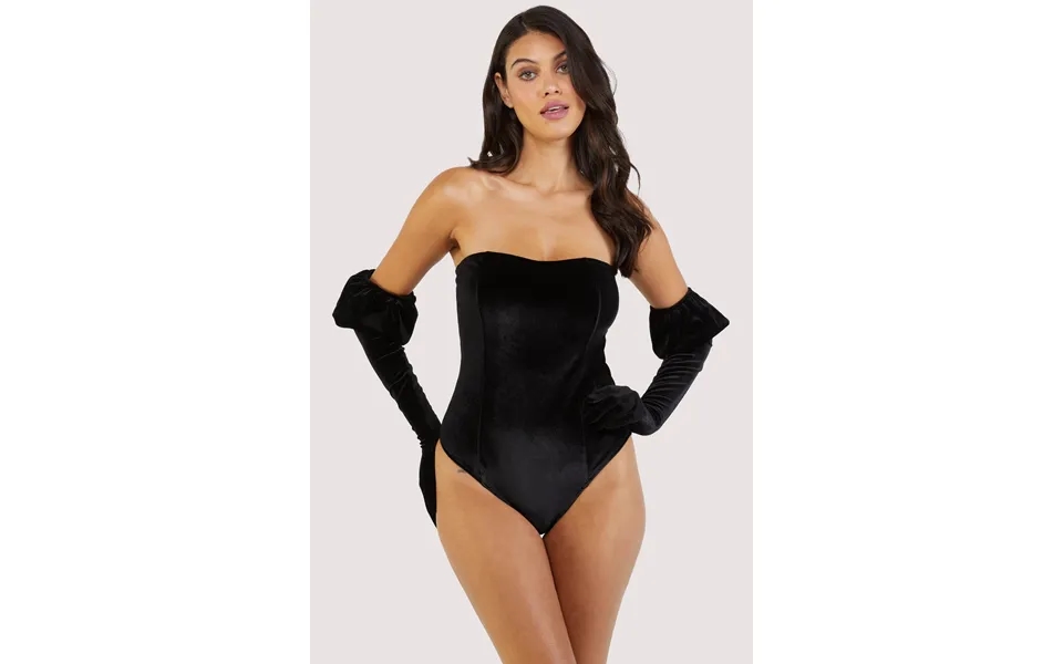 Halina Puff-sleeve Body With Gloves 16