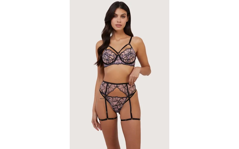 Jessie Pink And Black Whip Embroidery Set 32g