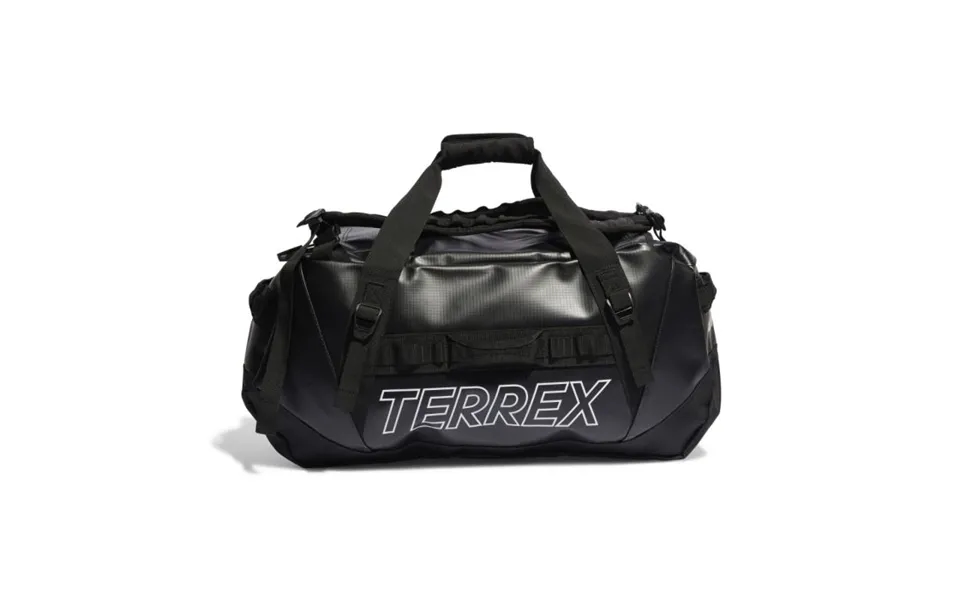 Adidas Terrex Duffel Bag - Black Ideal For Outdoor Adventures And Running Gear Storage