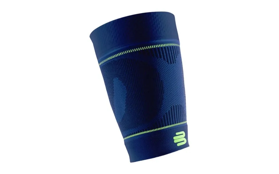 Bauerfeind Sports Compression Sleeves For Enhanced Leg Support In Navy