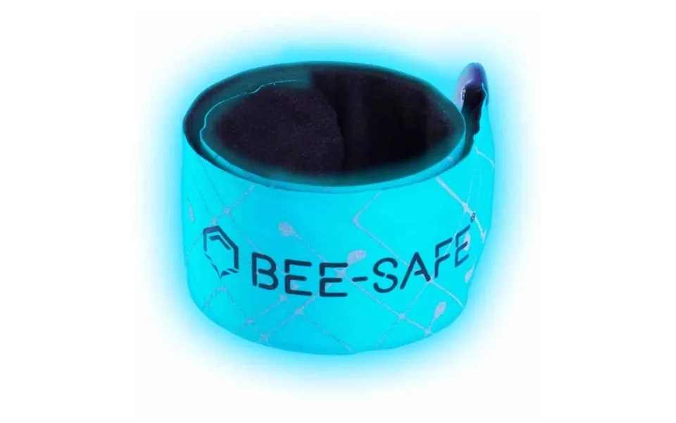 Bee-safe Led Click Band - Blue Reflectors For Enhanced Night Running Safety