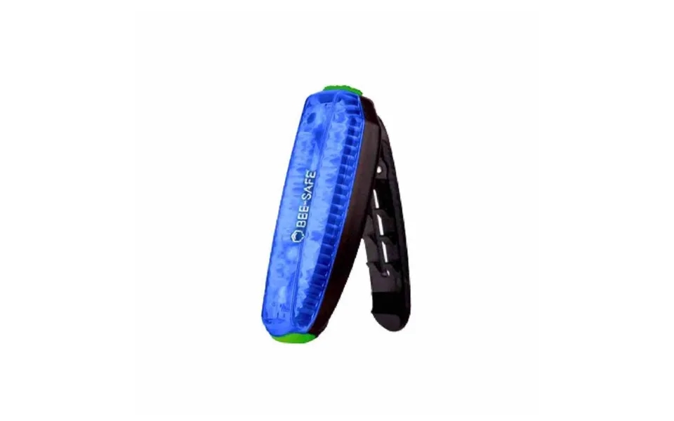 Bee-safe Led Clip Light - Usb Rechargeable Blue Safety Light For Runners