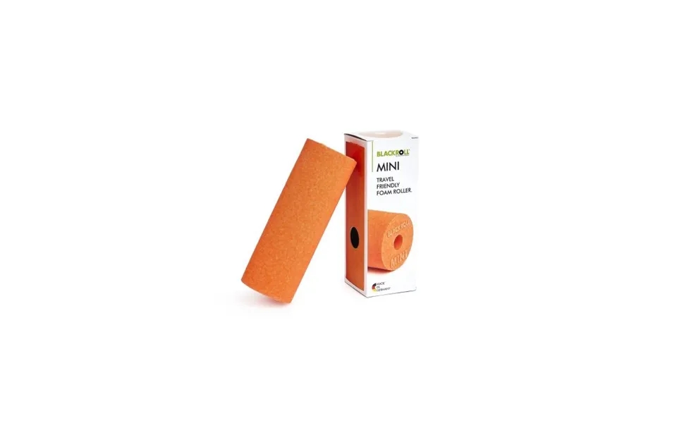 Blackroll Mini Foam Roller - Orange For Effective Home Training And Muscle Recovery