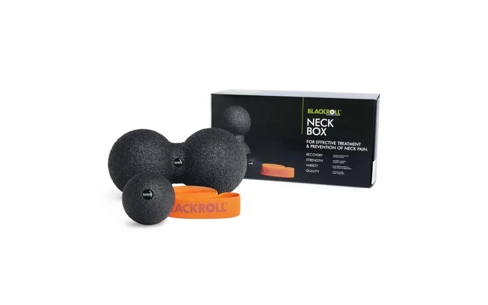 Blackroll Neck Box - Effective Pain Relief & Tension Release For Runners, Ideal For Recovery And Relaxation
