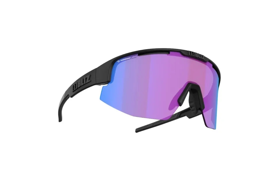 Bliz Active Matrix Matt Black Nordic Light Sunglasses For Outdoor Running Adventures