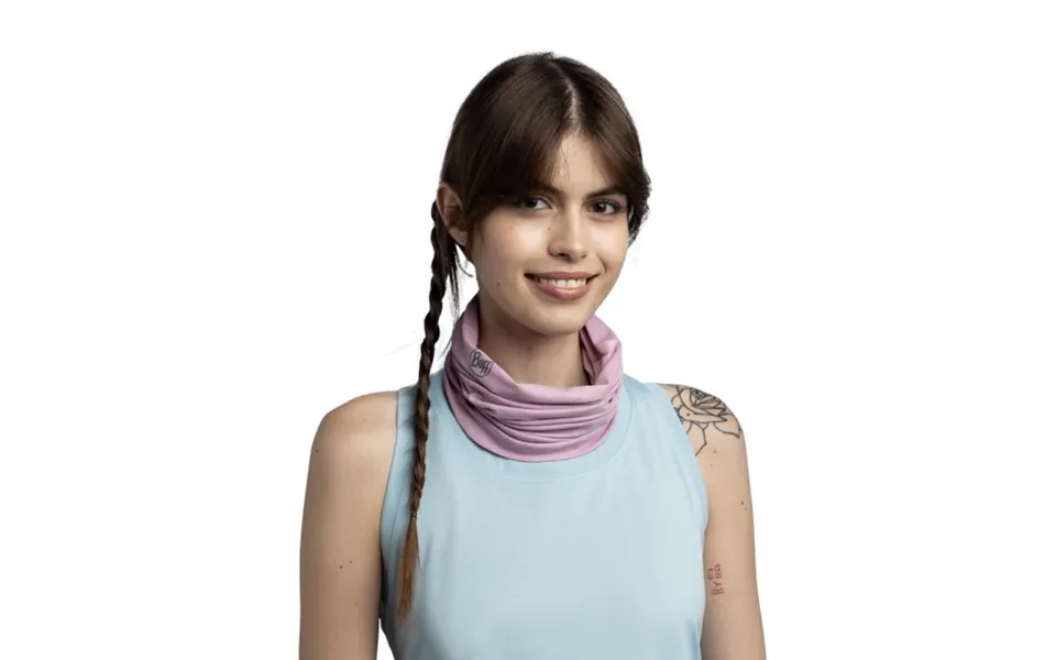 Buff Coolnet Uv Pink Hat - Solid Orchid For Ultimate Sun Protection During Runs