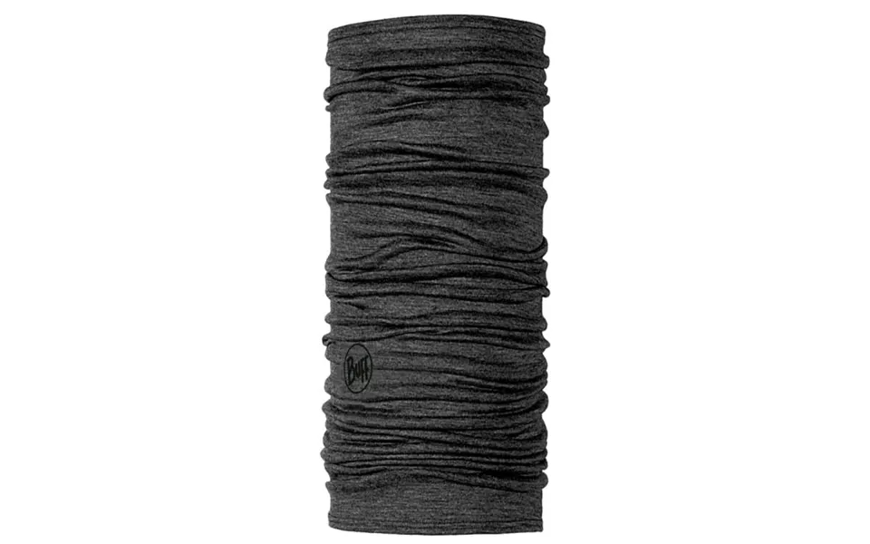 Buff Merino Wool Hat In Solid Grey - Lightweight And Warm For Running And Outdoor Activities