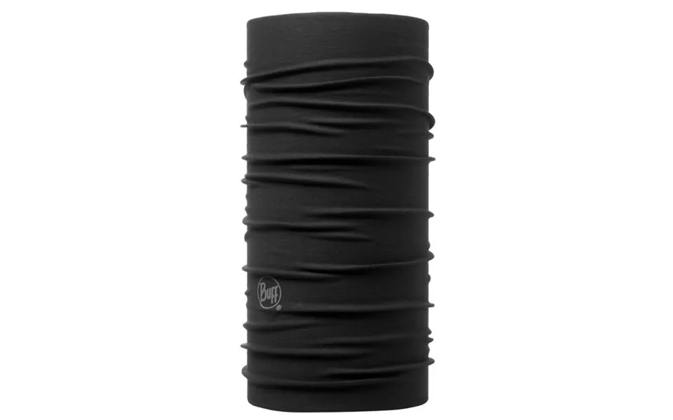 Buff Original Ecostretch Cap In Solid Black - Ideal For Running And Outdoor Activities