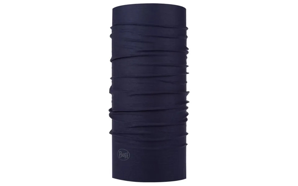 Buff Original Ecostretch Cap In Solid Night Blue Ideal For Running And Outdoor Activities