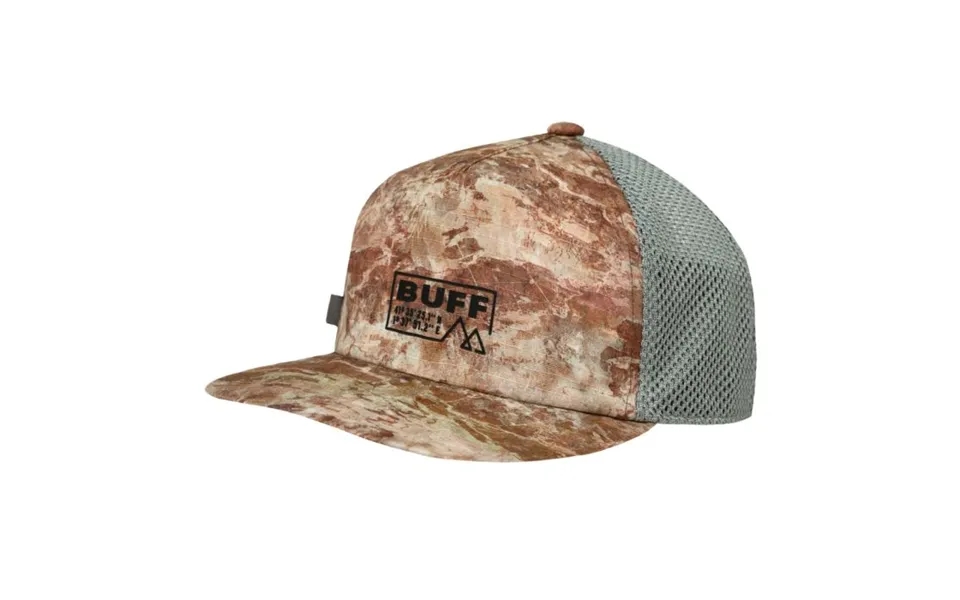 Buff Pack Trucker Cap In Kam Copper Stylish Headwear For Outdoor Running Adventures