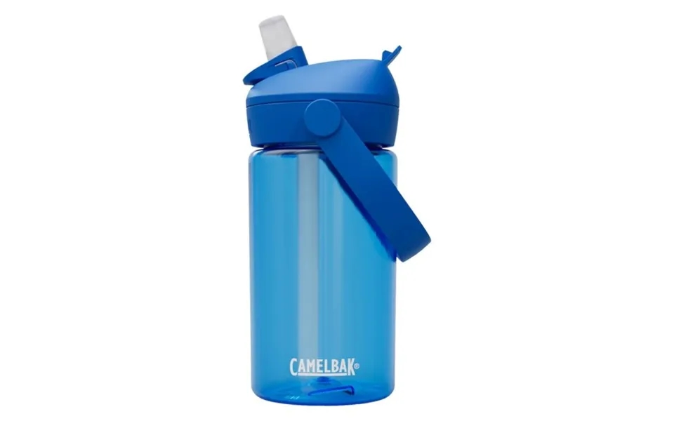 Camelbak Flip Straw Kids 400ml Hydration Bottle In True Blue For Active Young Adventurers