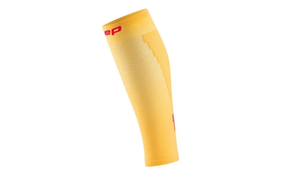 Cep Core Run Sleeves Calf 5.0 For Women - Marigold Burgundy Compression Leg Tubes
